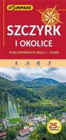 Okładka książki Mapa turystyczna - Szczyrk i okolice 1:25 000 lam.