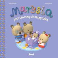 Okładka książki Marysia. Marysia jest starszą siostrzyczką
