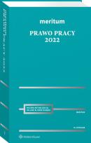 Okładka książki Meritum Prawo Pracy 2022