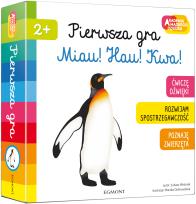 Okładka książki Miau! Hau! Kwa! Pierwsza Gra AMD