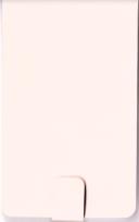 Opakowanie Notesik w linie Blush z magnesem