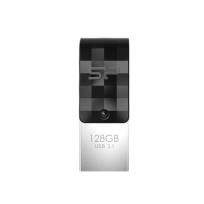 Okładka książki Pendrive Silicon Power Mobile C31 128GB USB 3.2 Typ-A, Typ-C Czarny