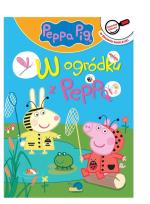 Okładka książki Peppa Pig. Odszukaj różnice. W ogródku z Peppą