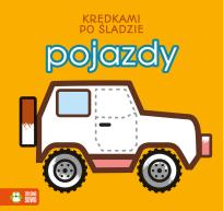 Okładka książki Pojazdy. Kredkami po śladzie