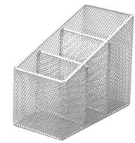 Opakowanie Przybornik do długopisów srebrny BV511-S