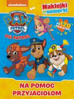 Okładka książki Psi Patrol. Naklejki na numerki