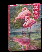 Opakowanie Puzzle 1000 Bingo Flamingo