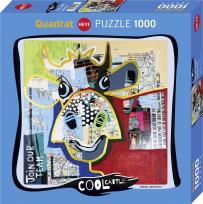 Opakowanie Puzzle 1000 Krowa w kropki