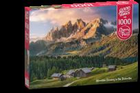 Opakowanie Puzzle 1000 Mountain Scenery in the Dolomites
