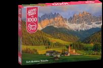 Opakowanie Puzzle 1000 Santa Maddalena, Dolomites