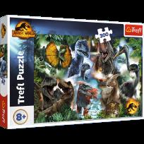 Opakowanie Puzzle 300 Ulubione dinozaury Universal Jurassic World 23013