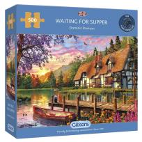 Opakowanie Puzzle 500 Czekając na kolację G3