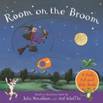 Okładka książki Room on the Broom: A Push, Pull and Slide Book