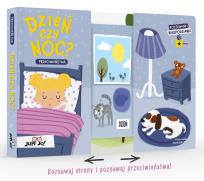 Okładka książki Rozsuwanki-niespodzianki. Dzień czy noc?