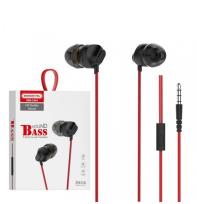 Okładka książki SOMOSTEL SŁUCHAWKI UNIWERSALNE JACK 3,5 CALA CZERWONE DOUSZNE REDUKCJA SZUMÓW SOUND BASS SMS-CS04 RED