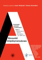 Okładka książki Stosunki międzynarodowe Antologia tekstów źródłowych Tom 2