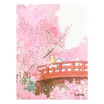 Opakowanie Szkicownik 80k B5 koty na moście