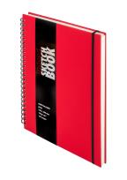 Opakowanie Szkicownik notes A4+ Czerwony