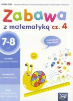 Okładka książki Szkoła na miarę Zabawa z matematyką cz.4 NE