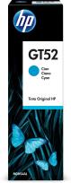 Opakowanie Tusz HP niebieski HP GT52, HPGT52=M0H54AE, 8000 str.