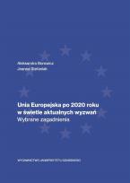 Okładka książki Unia Europejska po 2020 roku..