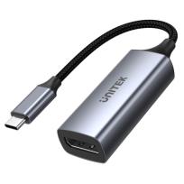 Opakowanie UNITEK ADAPTER USB-C - DP 1.2 4K@60HZ, ALU, 15CM
