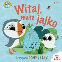 Okładka książki Wyspa Puffinów. Witaj, małe jajko