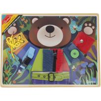 Opakowanie Zabawka edukacyjna drewniana tablica manipulacyjna