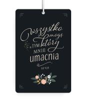 Opakowanie Zawieszka zapachowa - Wszystko mogę