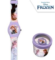 Opakowanie Zegarek analogowy Frozen w metalowym opakowaniu WD22137