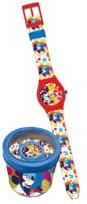 Opakowanie Zegarek analogowy Mickey w metalowym opakowaniu WD22139