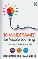 Okładka książki 10 Mindframes for Visible Learning