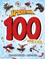 Okładka książki 100 naklejek. Marvel Spider-Man