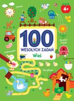 Okładka książki 100 wesołych zadań. Wieś