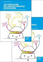 Okładka książki 120 pomysłów na terapię percepcji wzrokowej (kpl)