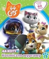 Okładka książki 44 koty 6 Kosmiczne wyprawy - uszkodzone