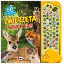 Okładka książki 50 dźwięków Zwierzęta wokół nas