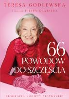 Okładka książki 66 powodów do szczęścia. Biografia kobiety niezwykłej