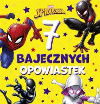 Okładka książki 7 bajecznych opowiastek. Marvel Spider-Man