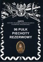 Okładka książki 96 pułk piechoty rezerwowy