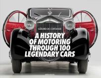Okładka książki A HistoryOfMotoringThrough 100 LegendaryCars