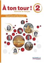 Okładka książki A ton tour ! 2 ćwiczenia do francuskiego klasa 8