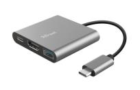 Okładka książki Adapter TRUST DALYX 3-IN-1 USB-C