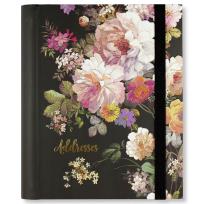 Opakowanie Adresownik Duży Kwiaty o Północy