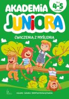 Okładka książki Akademia Juniora. Ćwiczenia z myślenia 4-5 lat