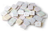 Opakowanie Alabet kolorowy - klocki do nauki liter