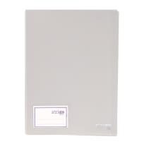 Opakowanie Album ofertowy A4 30 koszulek jasnoszary STRIGO