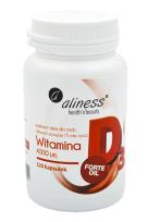 Zdjęcie produktu Aliness Witamina D3 4000IU z lanoliny 120 kaps