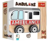 Opakowanie Ambulans zabawka drewniana Trefl 61000