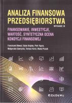 Okładka książki Analiza finansowa przedsiębiorstwa w.3